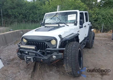 2015 Jeep Wrangler Unlimited Wrangler X from USA, damaged, VIN 1C4BJWEG2FL590739